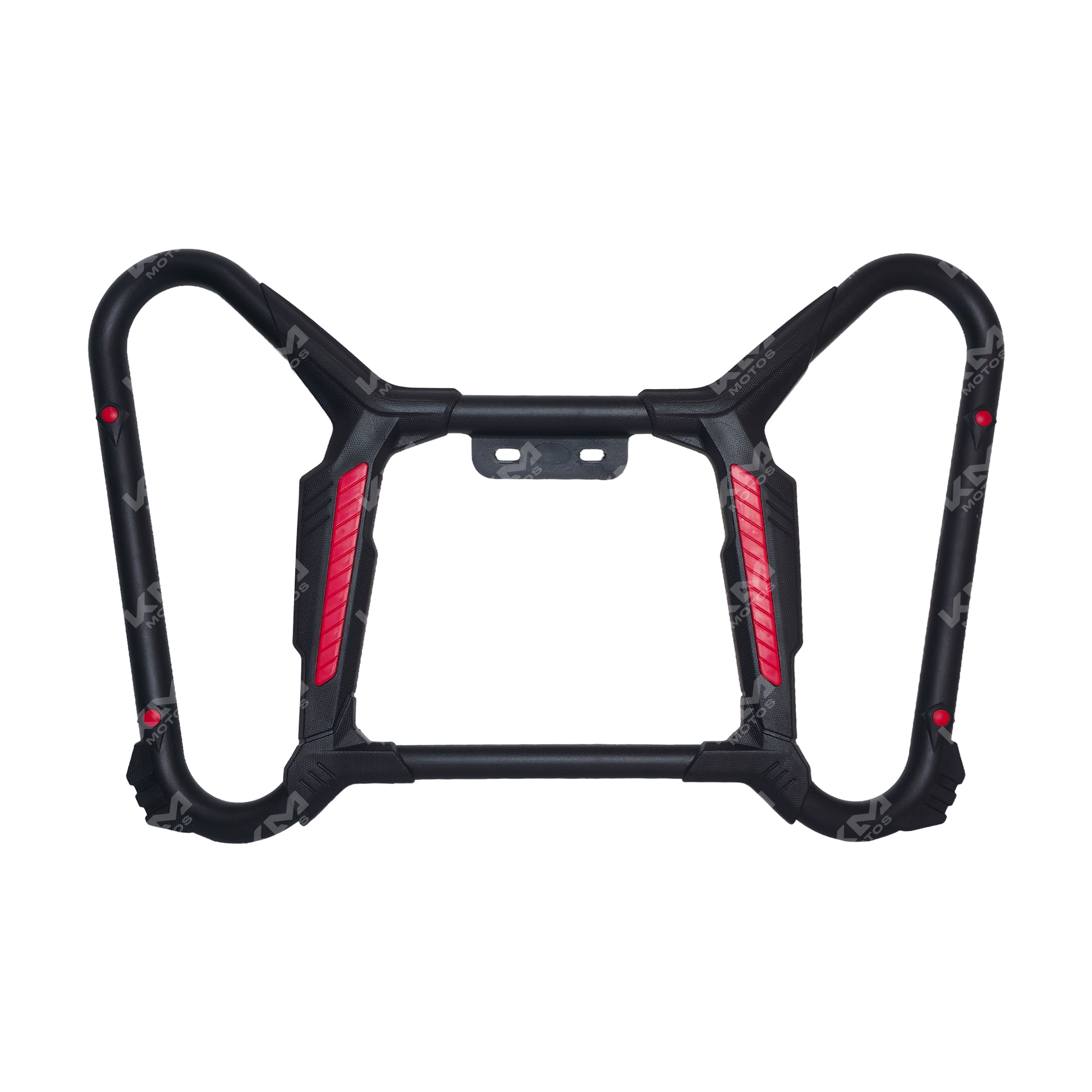 Defensa lateral universal XPRO para motos GN, FT125, DT125, YBR125 y FT150, resistente y fácil de instalar.