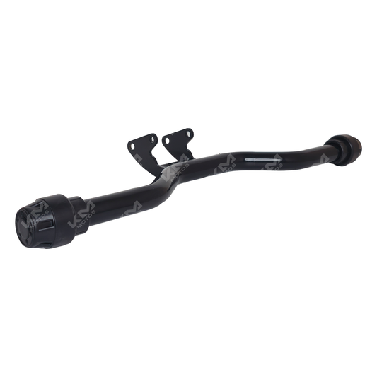 Defensa Italika 250Z MD1 de KM Motos, pieza de protección en color negro para motocicleta Italika 250Z.