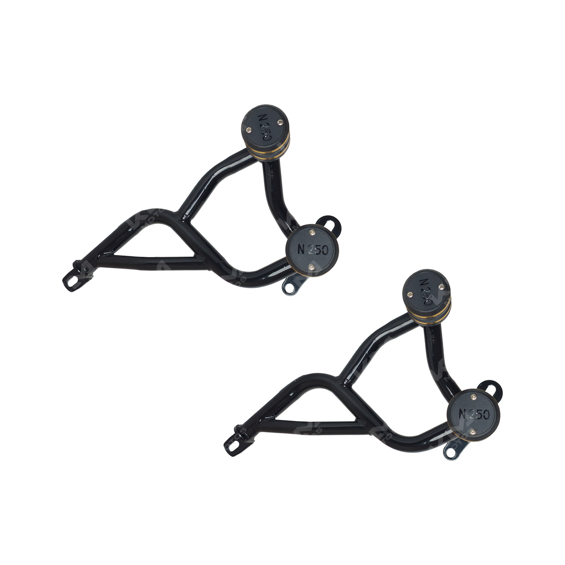 Defensa lateral para Pulsar N160/250 de la marca XPRO, protección robusta para motocicleta.