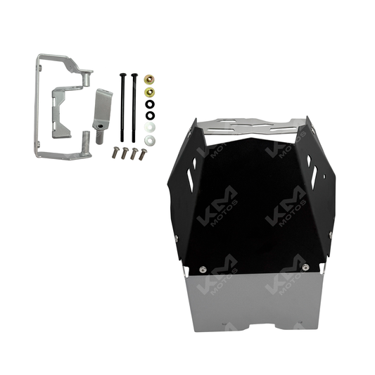 Pechera baja para motocicleta Bajaj Pulsar NS200 de la marca KM Motos, protección y estilo para motociclistas.