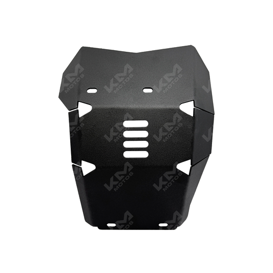 Pechera baja para motocicleta Bajaj Boxer CT100/125 de la marca KM Motos, protección y seguridad para motoristas.