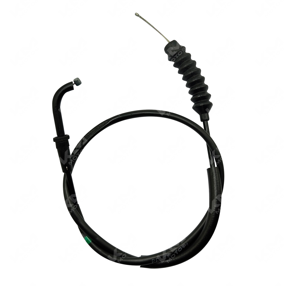 Cable de acelerador para Boxer 150X de Xenkai, con conexión y mango en excelente estado, marca KM Motos.