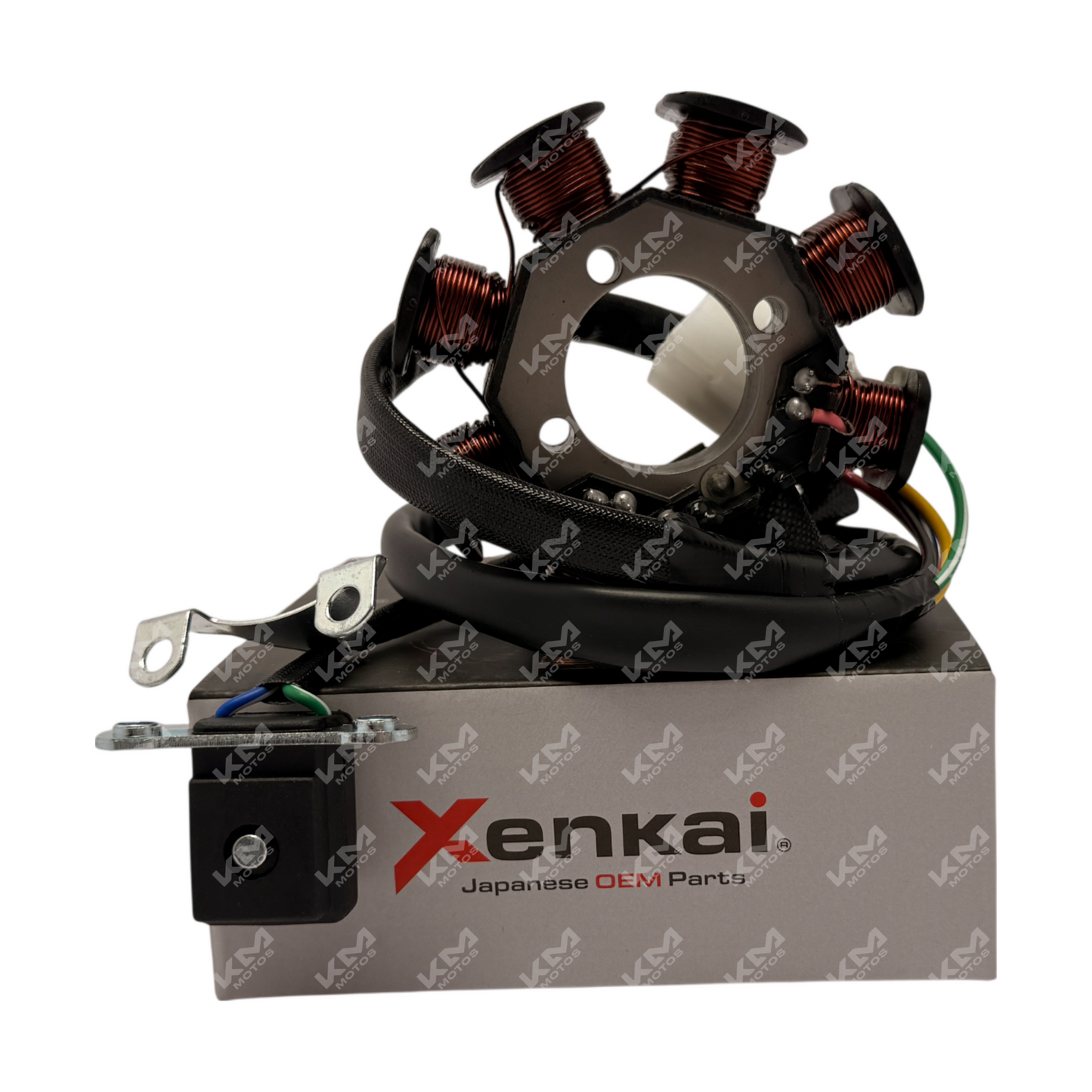 ESTATOR (BOBINA DE MAGNETO) RC125,DM150,FT150G,FT150TS XENKAI
