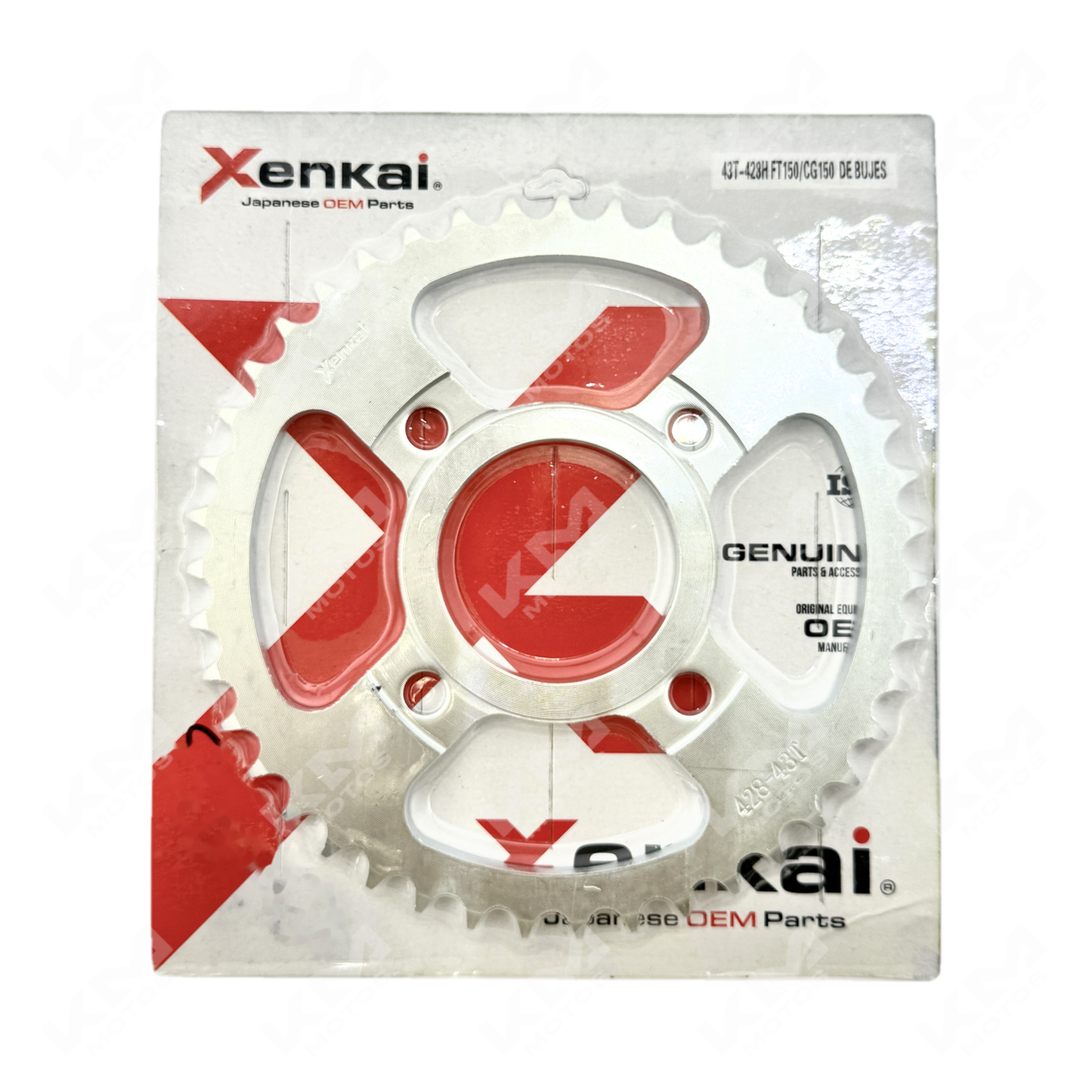 CATARINA 43T -428H FT150/CG150 DE BUJES XENKAI