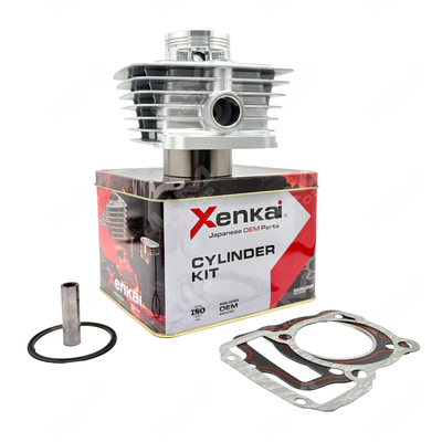 KIT DE CILINDRO CG150/FT150/DM150/STD + PISTON BAJO GRIS XENKAI