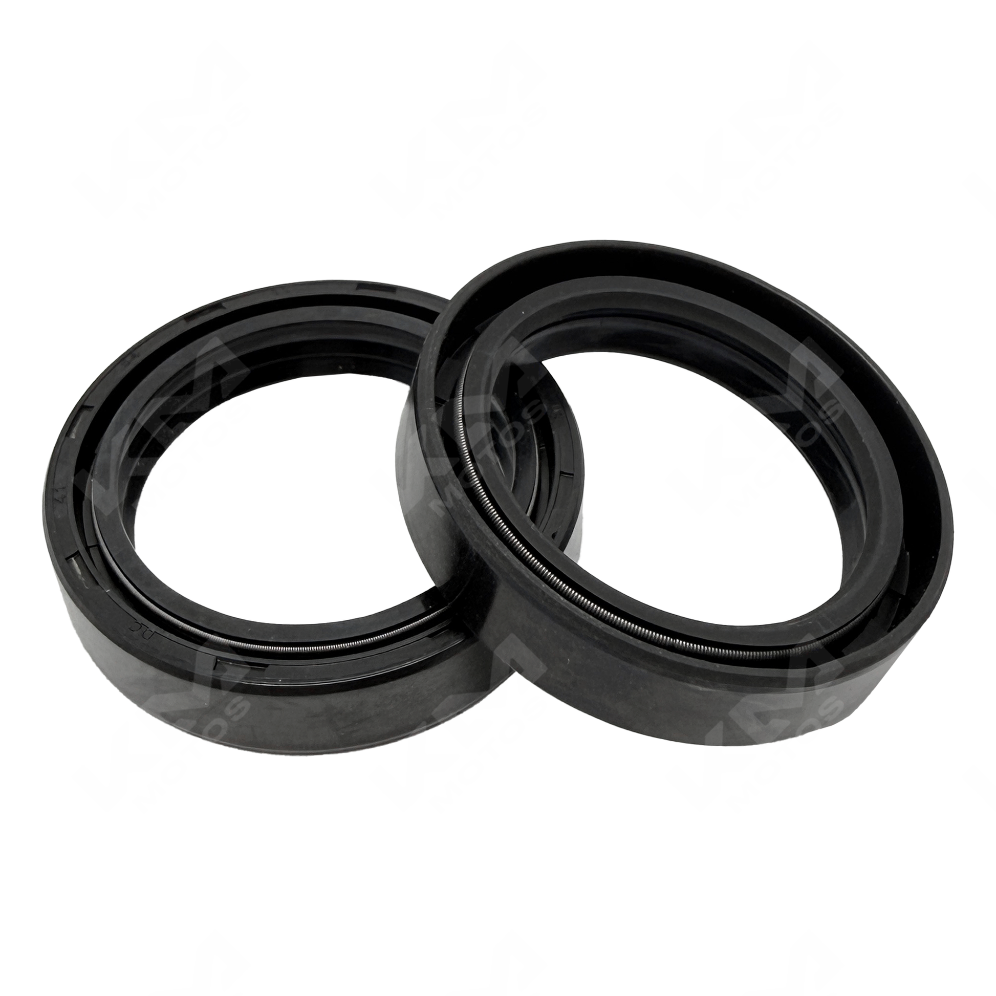 Retenedor de barra XENKAI DM200/SUPERMOTO, tamaño 41x54x11, en color negro, para motocicletas.