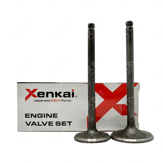 Válvulas de admisión y escape XENKAI CG200/XM200 63.5mm 196cc, vistas en imagen, para motos y motores pequeños