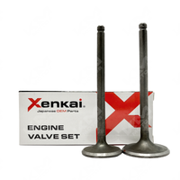 VALVULAS DE ADMISION Y ESCAPE CG150/DM150/RT180/FT150/KB150 5MM XENKAI