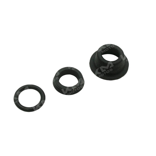 Kit de reparación de bomba de freno auxiliar Universal, incluye piezas para mantenimiento y reparación de bomba de freno auxiliar.