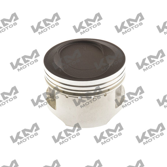 Pistón original para ATV250 Italika con reversa, componente del sistema de motor, en color metálico con detalles visibles
