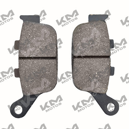 Pastillas de freno KM Motos para motos Italika Spitzer 150 y GSR 180/200/250, con excelente rendimiento y durabilidad