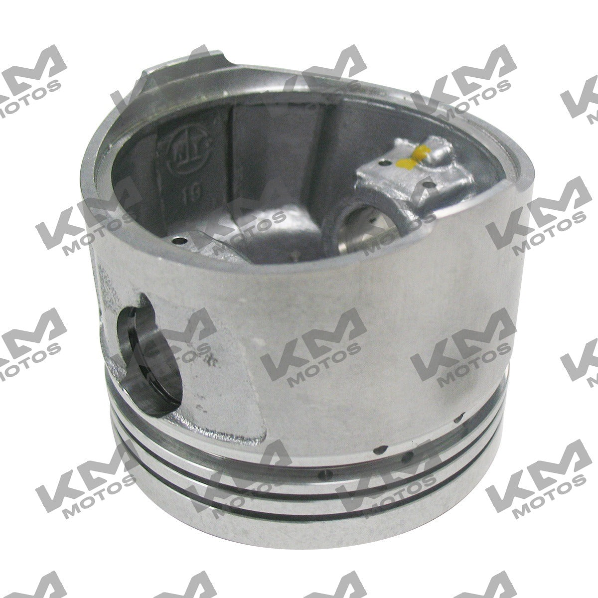 Pistón original Italika RT180/FT180/FT150/RC150 para sistema de motor, visible en la imagen.