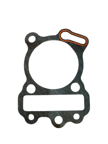 Empaque de cilindro para Pulsar 135, Platina, Boxer y Discover 150, en color negro, compatible con motos KM Motos.
