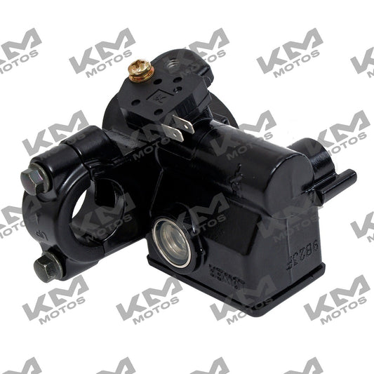 Conjunto bomba de freno delantero Italika FT150 y GXT-200, sistema de frenos original, componente para motos Italika.