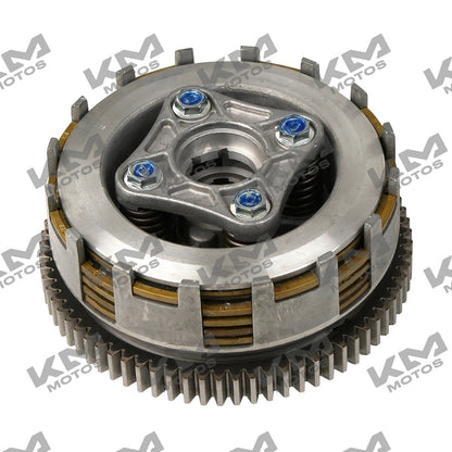 Conjunto de clutch ORIGINAL FT150, FT125, FT150GT en color grafito, con detalles visibles en la imagen.