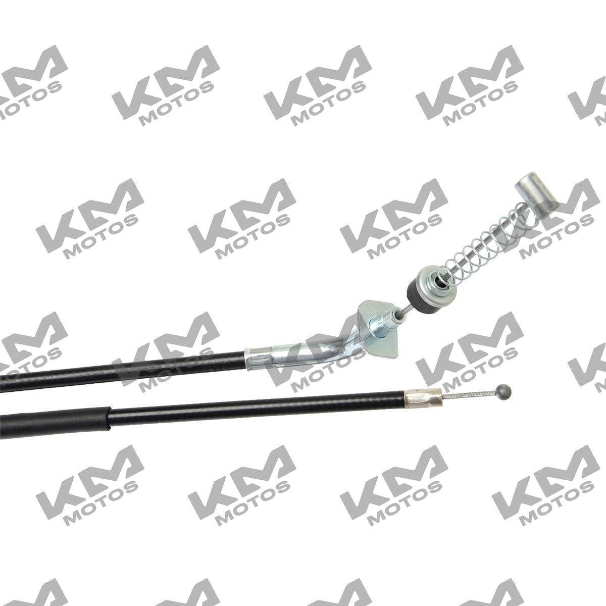 Cable de freno delantero para ATV180 Italika, componente original del sistema de frenos, muestra el cable y sus conexiones.