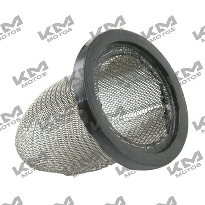 Filtro de aceite KM Motos para RT180, FT180, FT200, Fiera 200, DM125 y Vort-X 250, imagen con filtro de aceite.