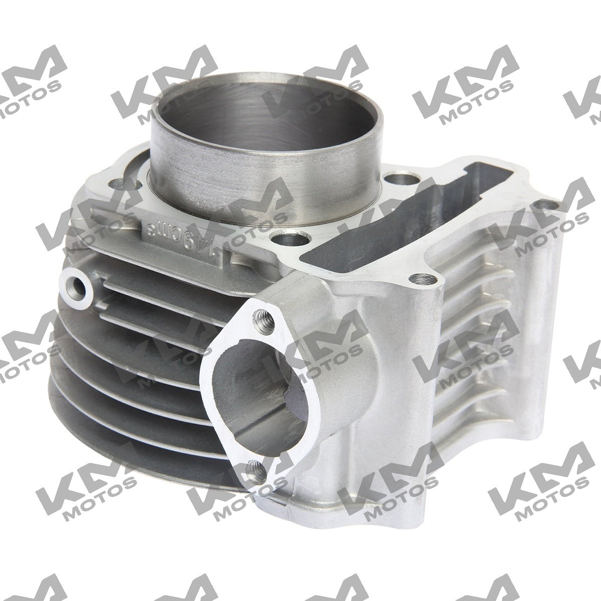 Kit de cilindro ATV150-II con reversa de la marca KMMOTOSHN, mostrando el cilindro y componentes en la imagen.