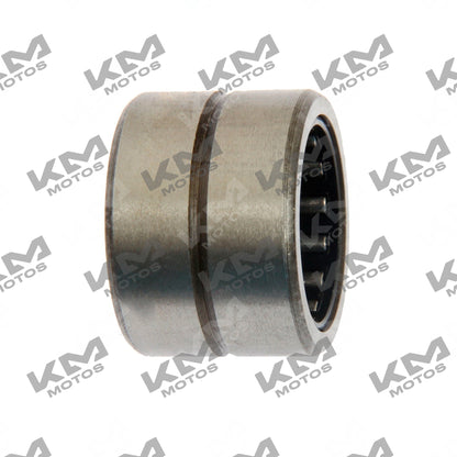 Balero de horquilla ORIGINAL DM150, componente de suspensión para motocicleta, muestra la pieza metálica y su estructura en la imagen.