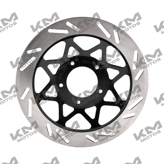 Disco de freno original Italika FT150/FT150GT/GN125, pieza del sistema de frenos, visible en la imagen.