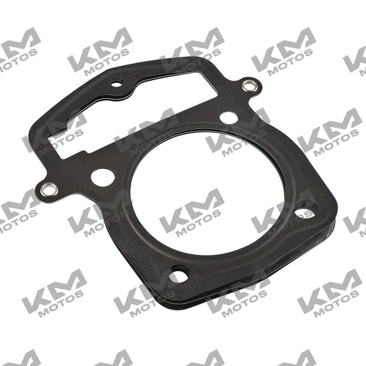 Cabeza de cilindro Italika DM250 250Z, sistema de motor original, con detalles visibles en la imagen.