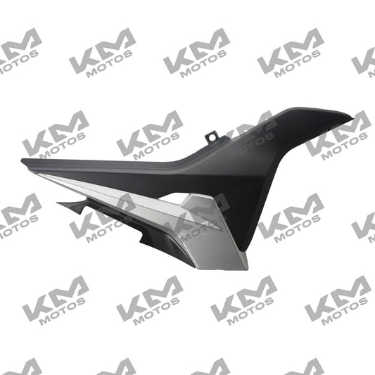 Cubierta de cola derecha negra y gris para motocicleta Italika 250Z y 250SZ, sistema de chasis original F13010976