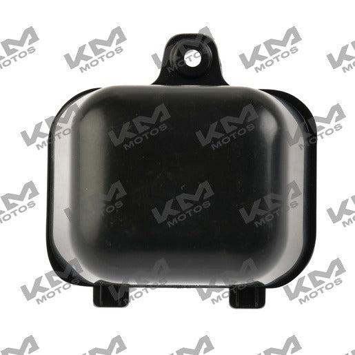 Tapón izquierdo de la cubierta trasera de Stop para ATV250 Italika con reversa, pieza original F12010181.
