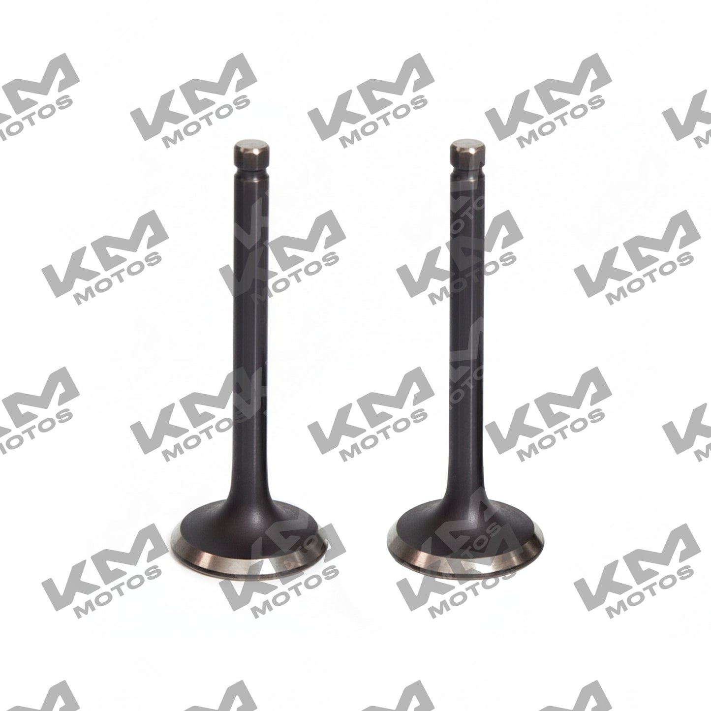 Válvula de admisión y escape original para motor CG200/TX200/DM200, tamaño 67mm y 198cc, en color metálico