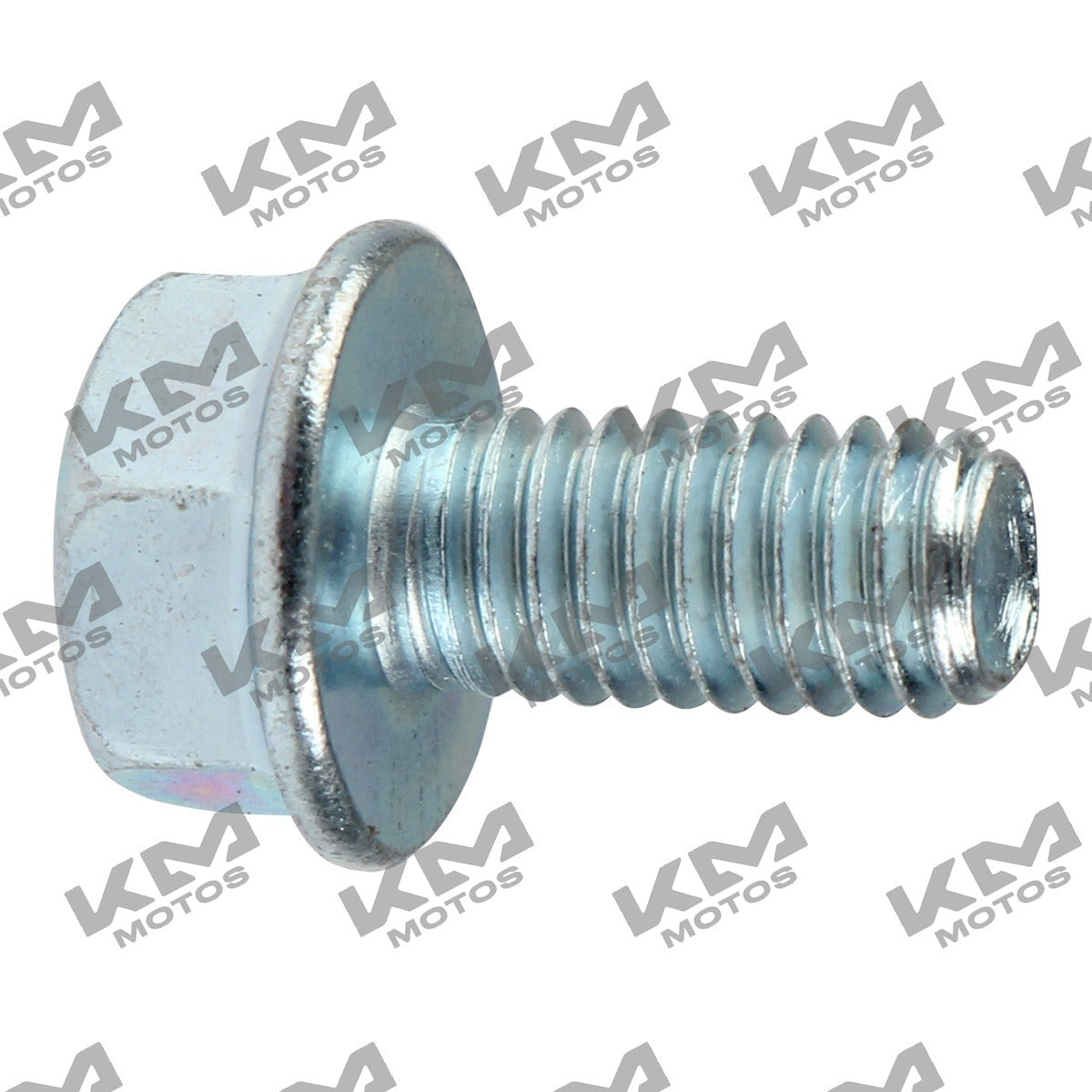 Tornillo M6x12 de la marca Italika para sistema de motor Zdm200, vista en imagen con detalles de rosca y cabezal.