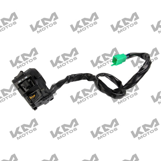Conjunto de mando izquierdo para sistema eléctrico Italika FT150 Forza 150, pieza original, mostrado en la imagen