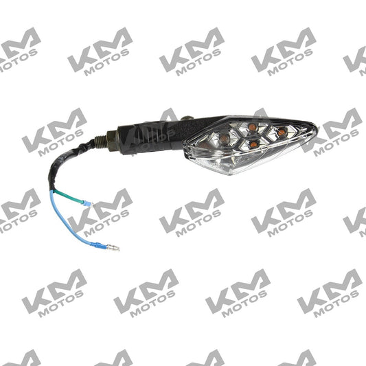Lámpara direccional delantera derecha LED original para motos Italika 150Z, 170Z y 250Z, parte del sistema eléctrico.