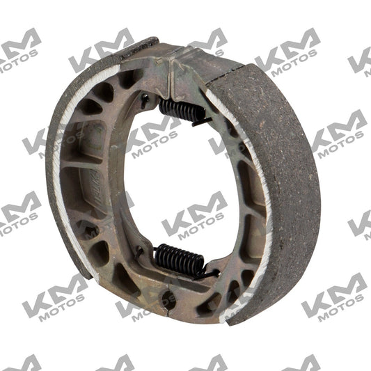 Zapatas de freno originales para Italika City 125, CS125 y XS125, parte del sistema de frenos de la motocicleta Italika.
