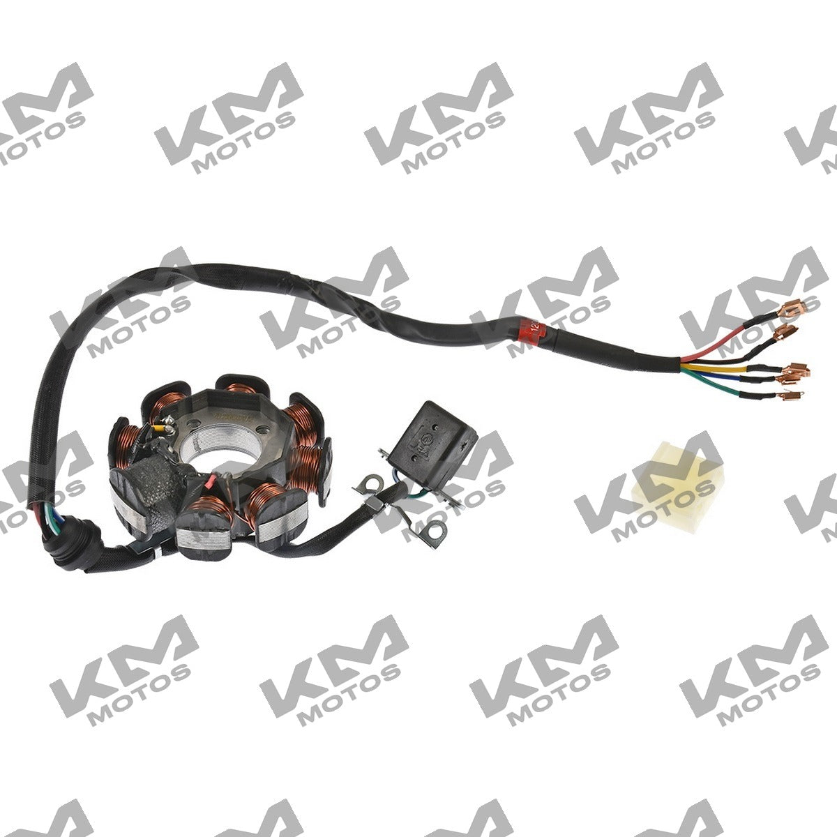 Estátor Generador Italika DM200 Original (E05010033)