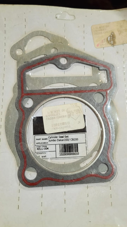1/2 KIT DE EMPAQUES CB200/DAKAR