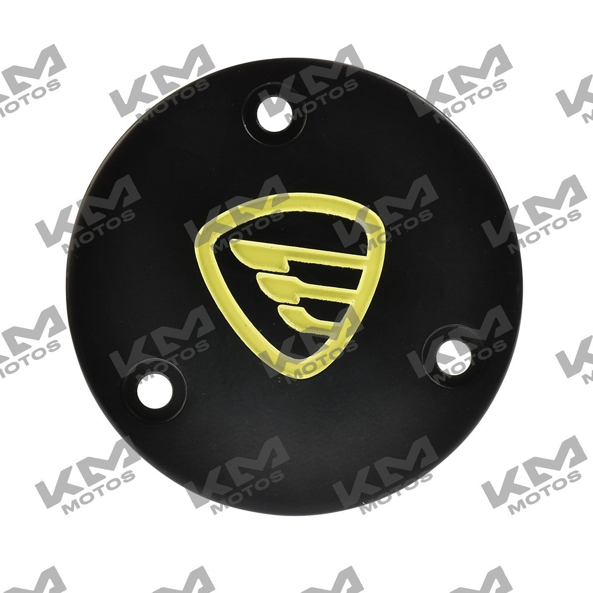 Cubierta decorativa derecha para sistema de chasis DM200 Italika, modelo E10010116, en color negro con detalles de diseño.