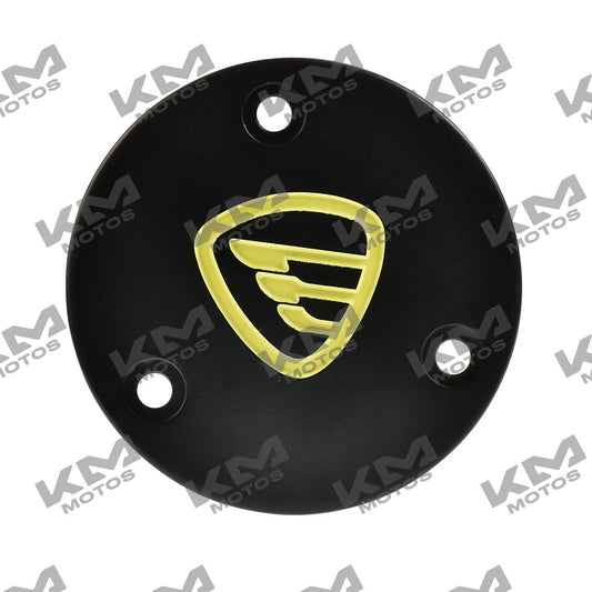 Cubierta decorativa derecha para sistema de chasis DM200 Italika, modelo E10010116, en color negro con detalles de diseño.