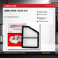 FILTRO DE AIRE CIVIC 16-23 2.0