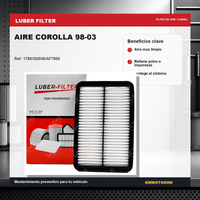 FILTRO DE AIRE COROLLA 98-03