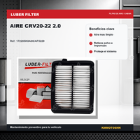 FILTRO DE AIRE CRV20-22 2.0