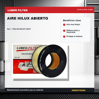 FILTRO DE AIRE HILUX ABIERTO