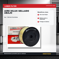 FILTRO DE AIRE HILUX SELLADO ABAJO