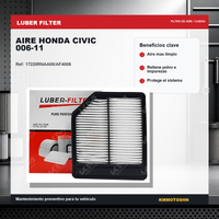 FILTRO DE AIRE HONDA CIVIC 006-11