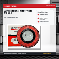 FILTRO DE AIRE NISSAN FRONTIER 98-004