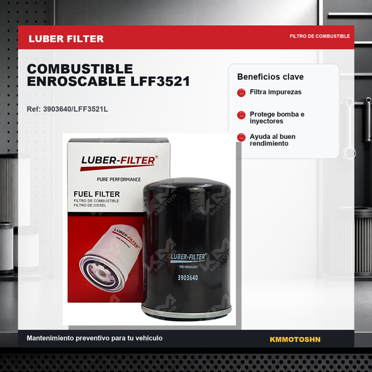 Filtro Luber Filter filtro de combustible enroscable lff3521