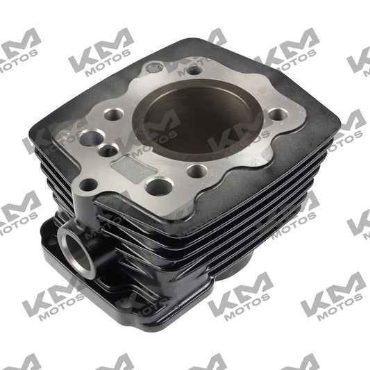 Cilindro negro de 125cc para motor Italika 125Z, sistema de motor original, componente de alta calidad para motocicleta Italika.