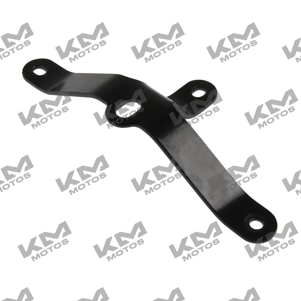Base de fijación de parrilla ITALIKA D125, original F03020144, en color negro y resistente para motocicleta.