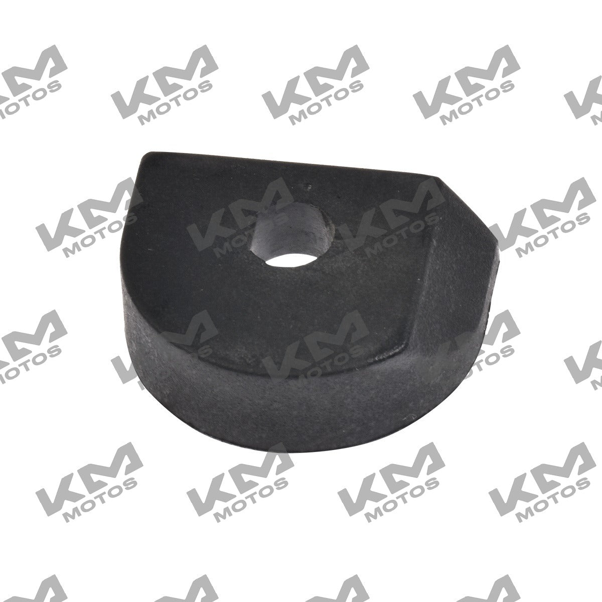 Hule de refuerzo para sistema de chasis del estribo del ZDM200 de Italika, pieza original F11010282.