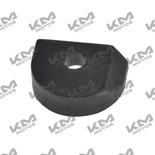 Hule de refuerzo para sistema de chasis del estribo del ZDM200 de Italika, pieza original F11010282.