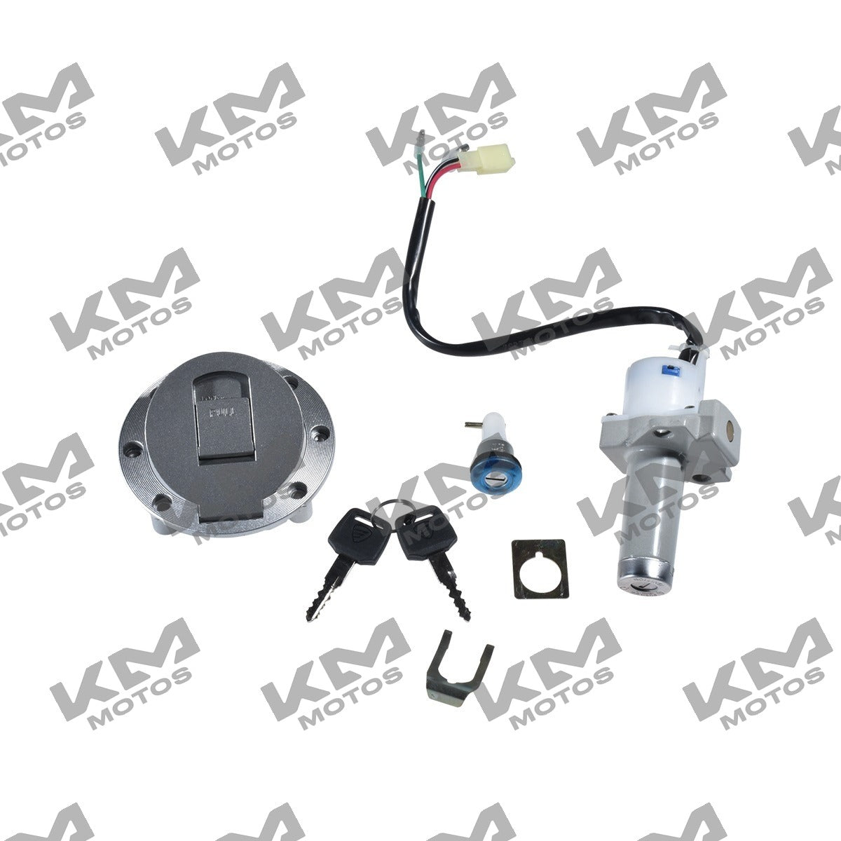 Llavines originales para sistema eléctrico ITALIKA FT150 HD, modelo FT150, en color y tamaño visible en la imagen.