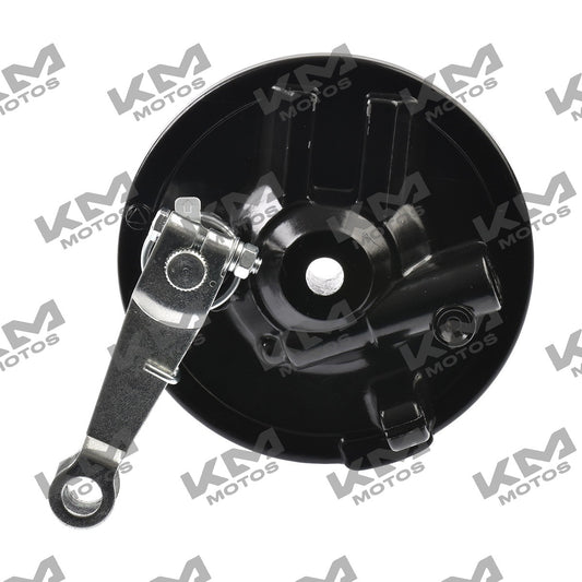 Conjunto de freno delantero negro para Italika DT125 y FT150, sistema de frenos original, componente de alta calidad.